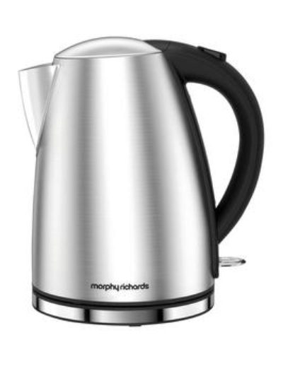 Morphy Richards Accents Jug Kettle - Brushed Metal